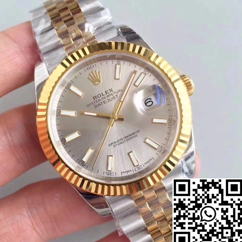 M126333-0004 Rolex Datejust 692 Rhodium II Dial EW Effortless Factory 0809